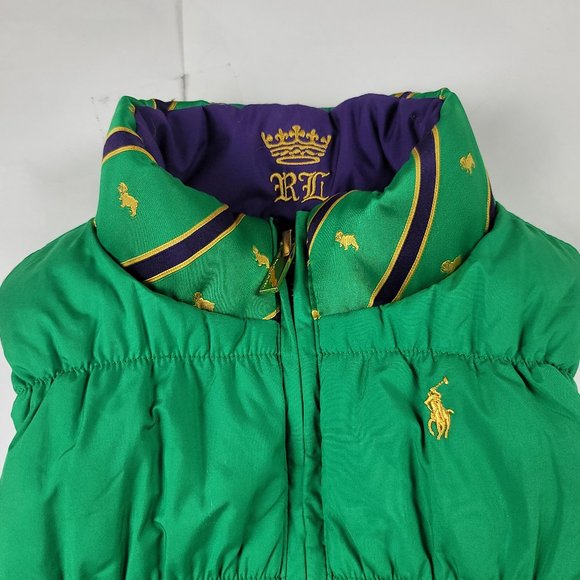 Ralph Lauren Down Reversible Puffer Vest Size 5 - Picture 10 of 15